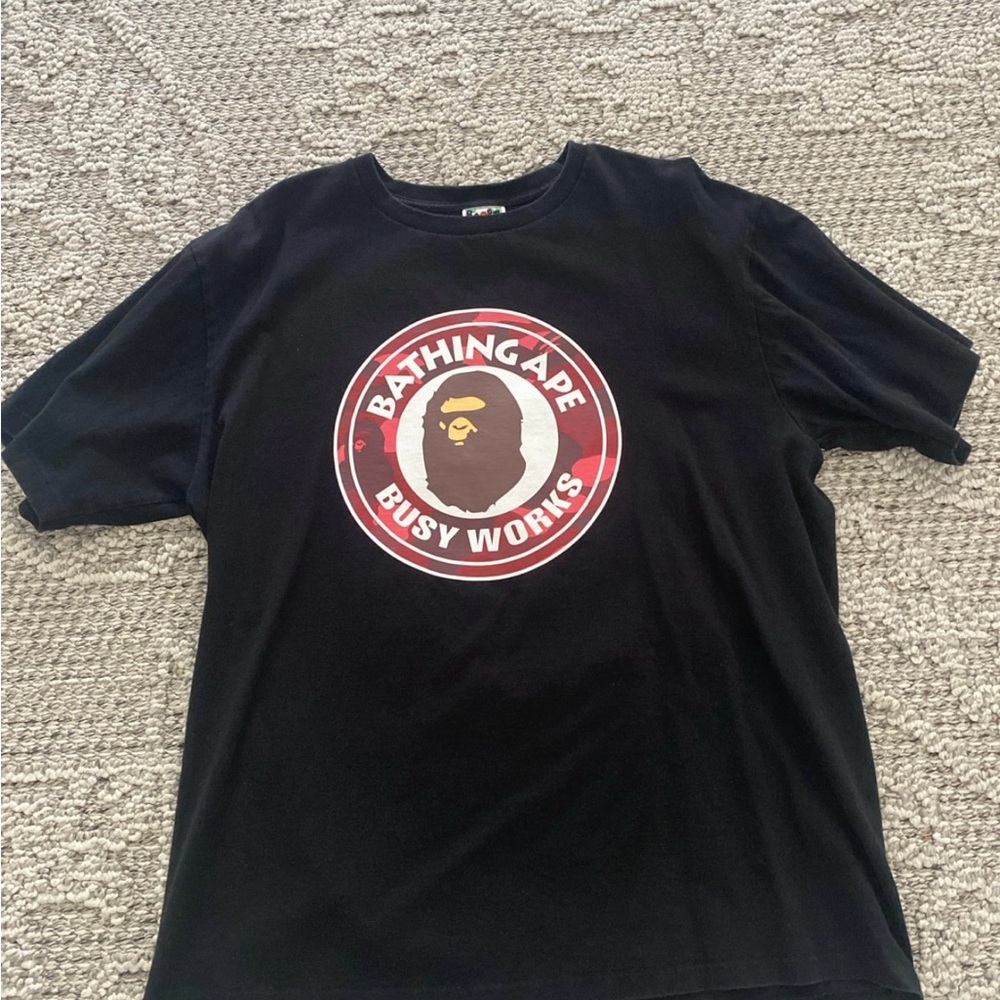 BAPE Black Graphic T-Shirt